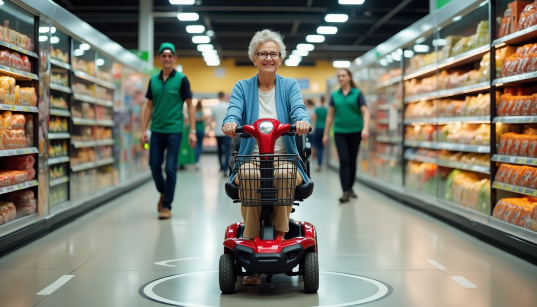 supermarkt scootmobiel